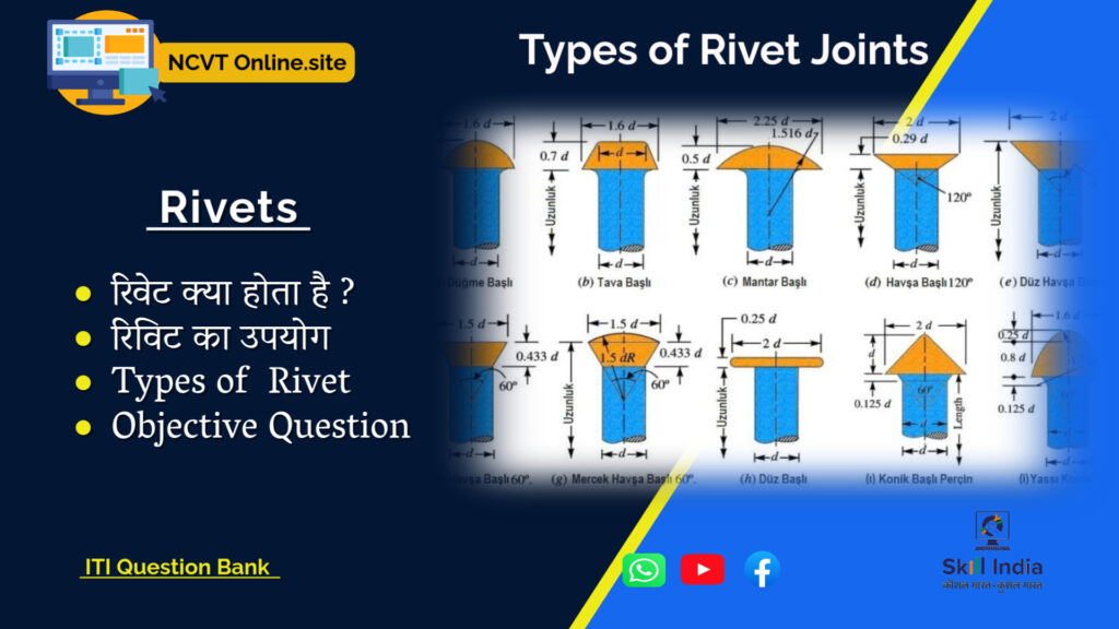 Types of rivets and uses